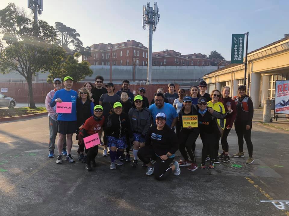 run365sf's tweet photo. Thank you to all the Run365 trainees who attended our 26-week kickoff on Saturday at Sports Basement Presidio. If you are interested in joining our program, there is still time to sign up! Register today and make friends for a lifetime. Link in bio.

Photo Credit: @UncorkedRunner https://t.co/iQ8XJzfsG8