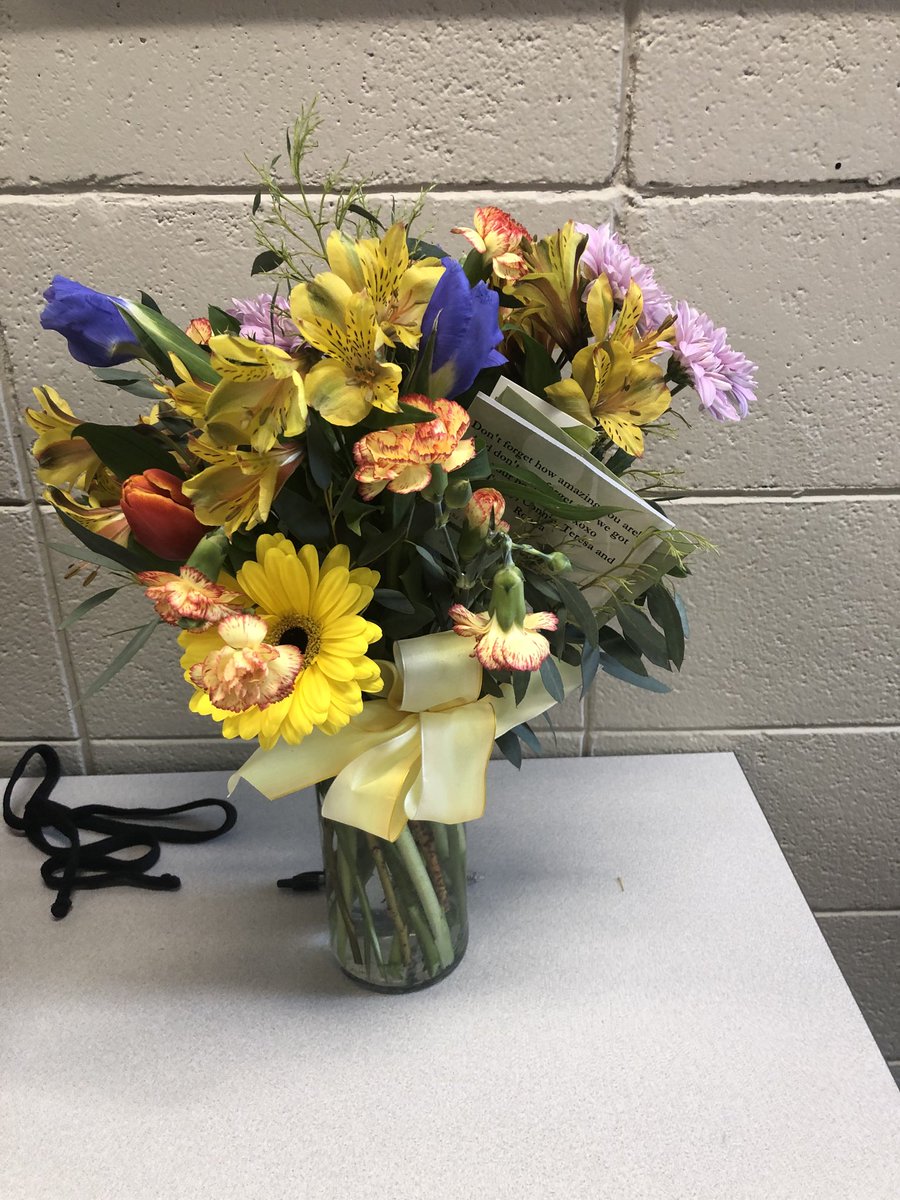 Thank you to 4 great ladies That I have the privilege of working along side of each day!! I appreciate you. #AmazingTeachers #support