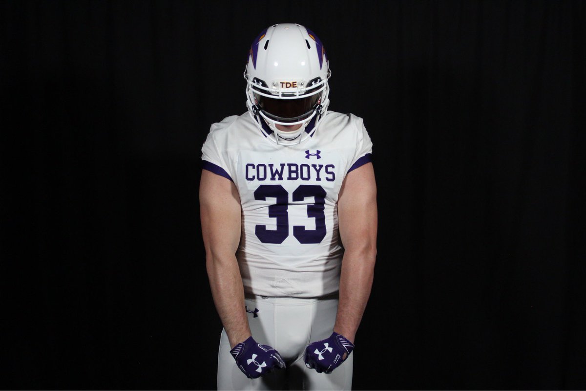 COMMITTED!! 🟡🟣#HOOYAH #SADDLEUP