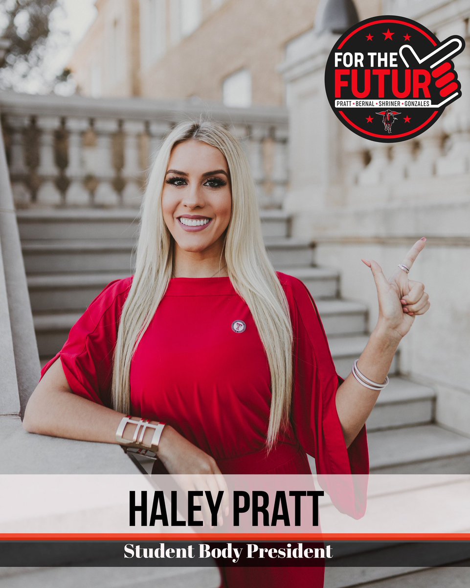 Introducing our candidate for Student Body President, Haley Pratt!