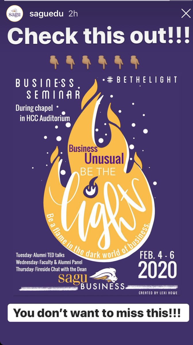 Don’t miss it. Real talk. Great info and giveaways! <a href="/SAGUBusiness/">SAGUBusiness</a> #bethelight