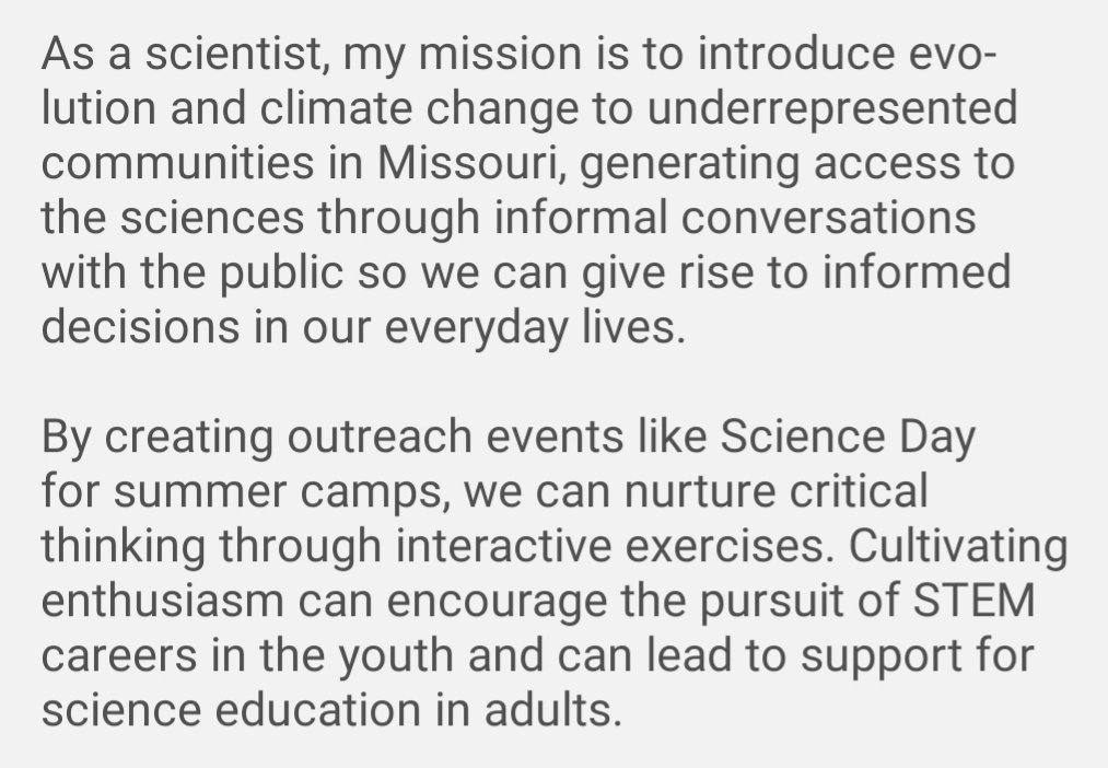 LaurieLuckritz's tweet image. Here's my mission statement for the 2020 @scicomm_jc challenge! #scicommjc #scicomm #sciencetwitter