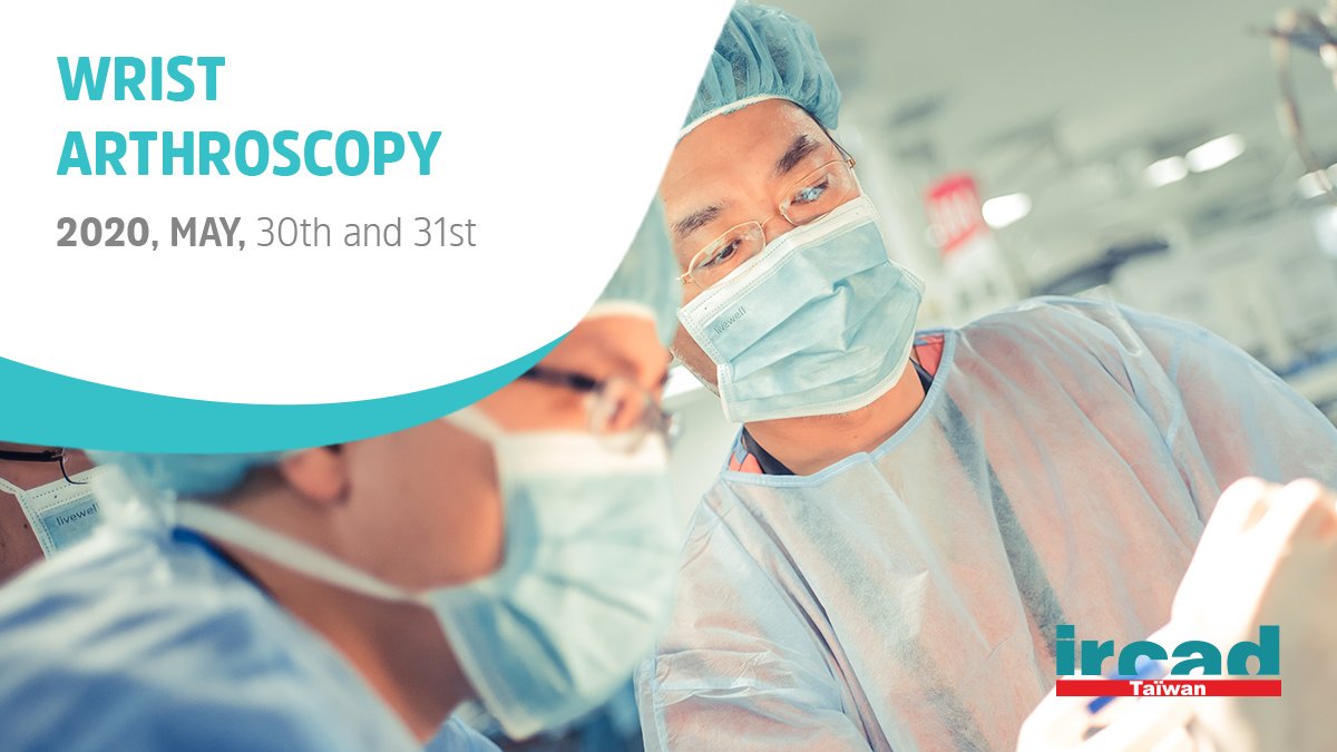 Attend the theoretical and practical wrist arthroscopy course on May 30 and 31 at Ircad Taiwan. Course techniques include: TFCC repair principles, fracture treatment of the arthroscopic scaphoid and arthroscopic synovectomy.Visit to subscribe: bit.ly/2T5O5np