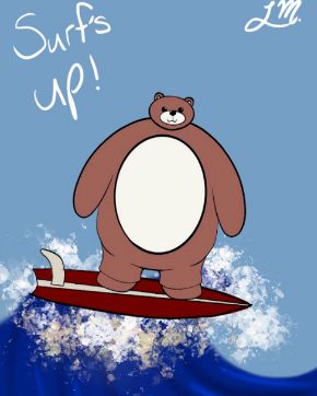 TinyHeadKingdom's tweet image. Check out the star surfer. If only Pip could hang ten. 

📸 : @lexieanne1234

#tinyheads #thk #tinyheadedkingdom #surfsup #pip #shareyourbear