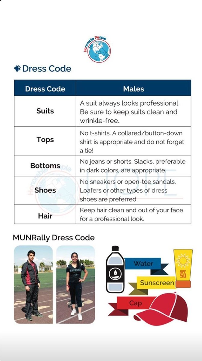 Hope_MUN's tweet photo. Dress Code 2020! #8thedition https://t.co/2YElCIu6dD