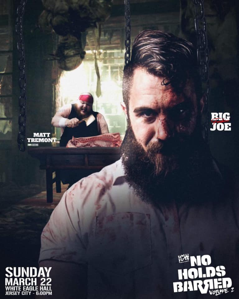 blklkp's tweet photo. .#ICYMI @ICWNEWYORK presents #NHB2 #LIVE @whiteeaglehall
*
*
*
@Pagano656 AGAINST @thekingnickgage
*
*
*
@TremontH2O FIGHTS #BIGFNJOE
*
*
*
@Tony_Deppen BATTLES #EssaRios
Stream the entire event on @indiewrestling
#ICWPresents #NHB3 #NoMercy #UK #Mexico #JerseyCity #RAW #aew https://t.co/012zZpkaqU