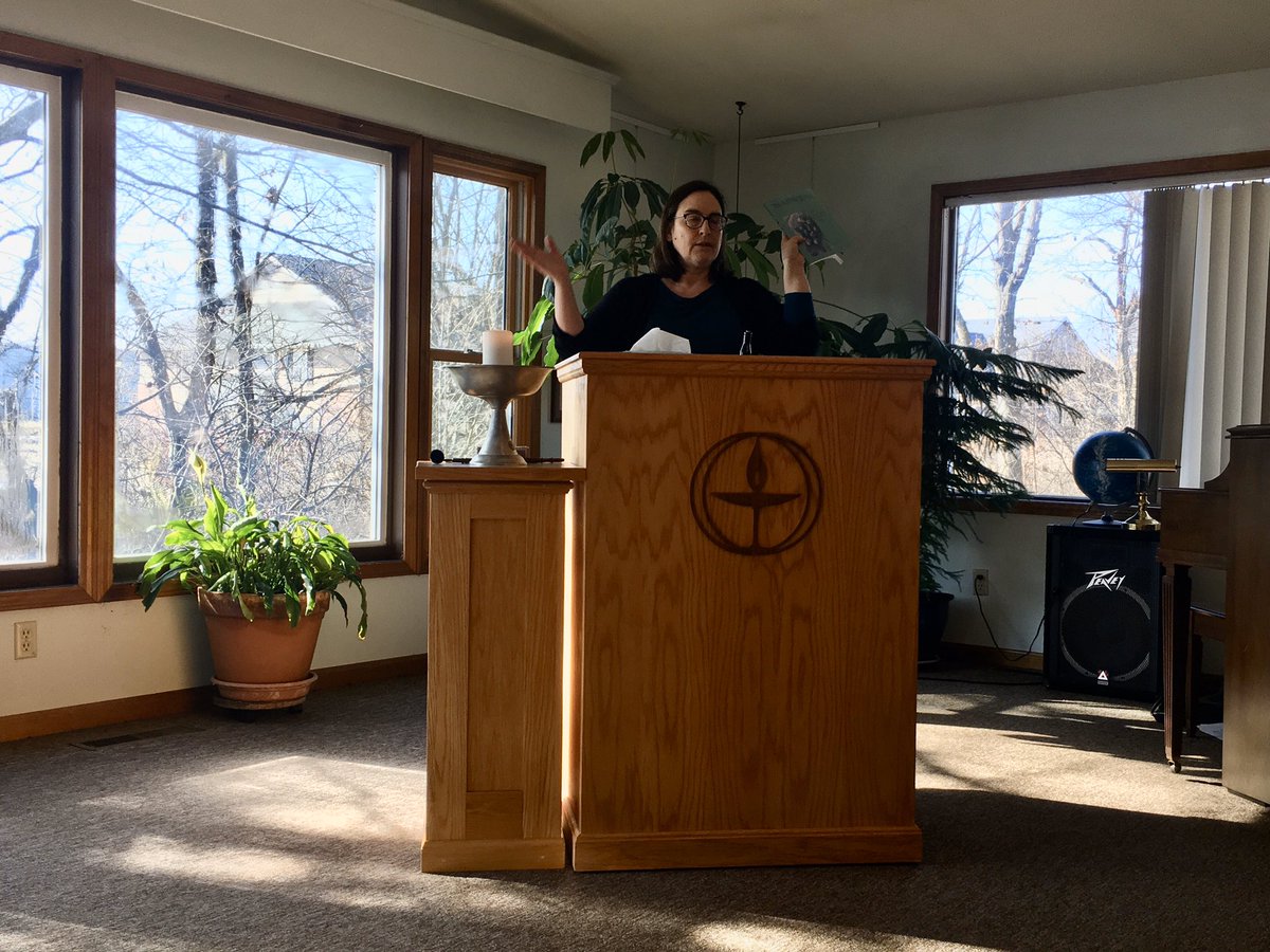 UUMacomb's tweet photo. Thank you Betsy Perabo for your presentation on Unitarian Universalist funeral services. We left with a lot to think about - both big picture questions and personal questions. https://t.co/zdjBULExmN