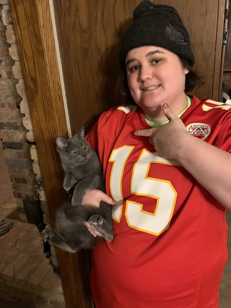 runningonNF's tweet image. Waking up on a special Monday bc we realize our boy is a SBLIV Champ!!The kitties&amp;amp;I are so proud of ur calmness,collectedness,finish it mentality,passion. @PatrickMahomes u have me,the kitties 2 say noone deserves it more than u! #SBLIV #PatrickMahomes15 #favQB #MahomesSBLIVMVP