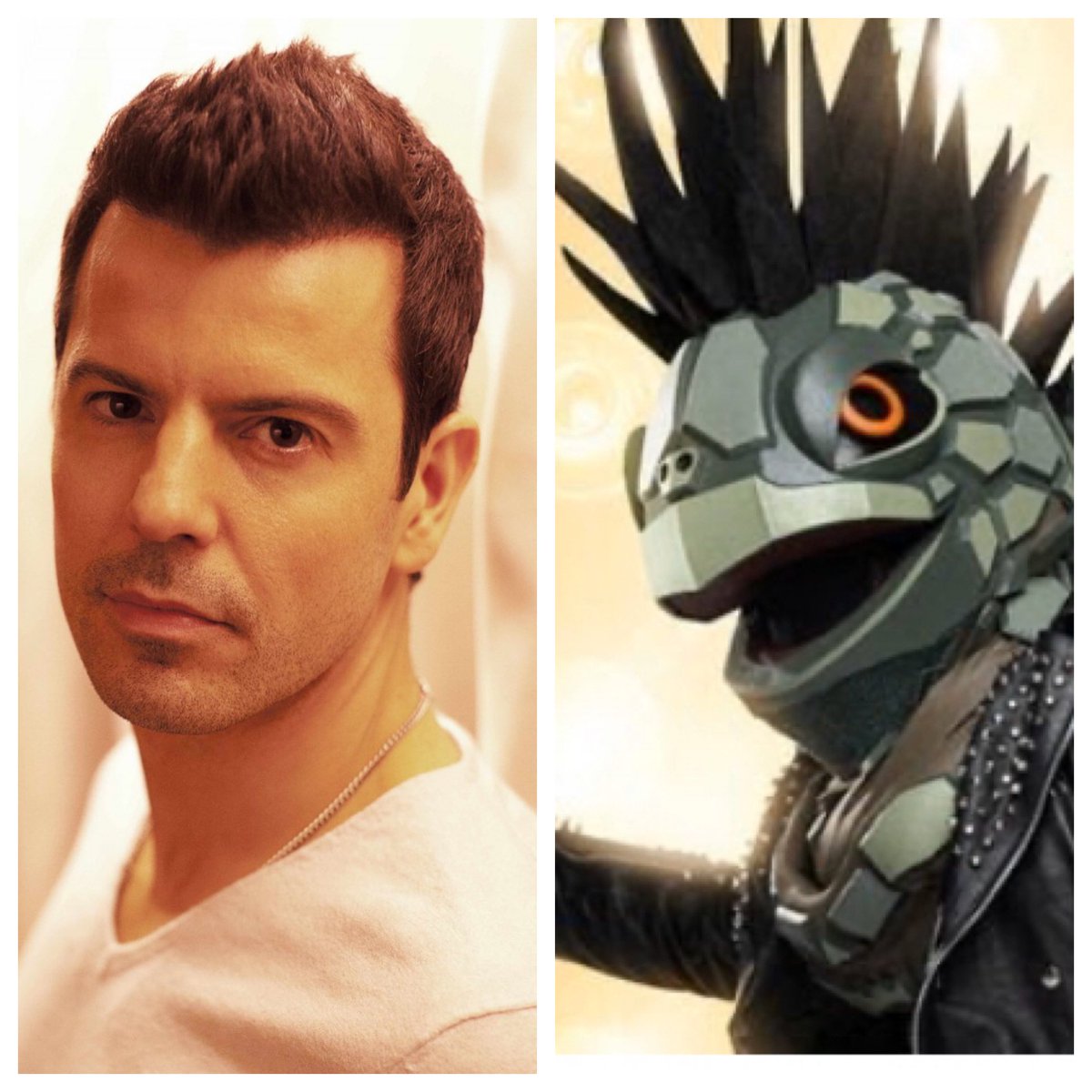 NikkiDubU's tweet photo. @MaskedSingerFOX @jordanknight and #TheTurtleMask Same hair style, killer falsetto... could it be?? 🤔🤔#TheMaskedSinge https://t.co/V2k8OEf2PK