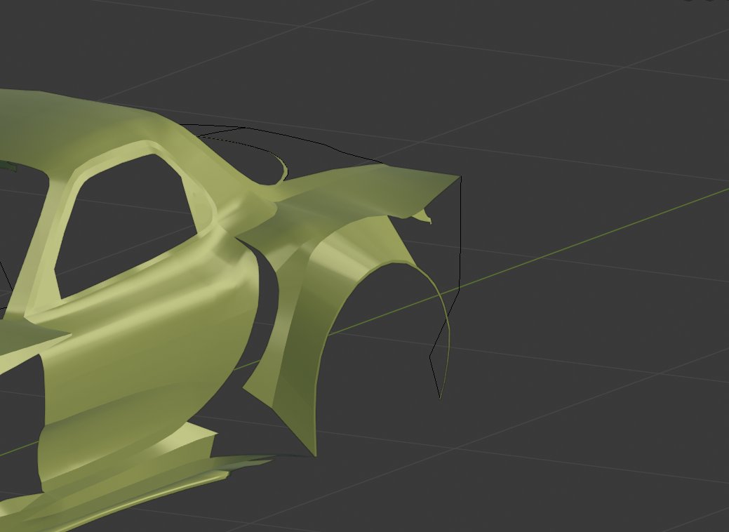 rizon_4's tweet photo. W.I.P custom wide body for the RX7. https://t.co/2aXAocxj23