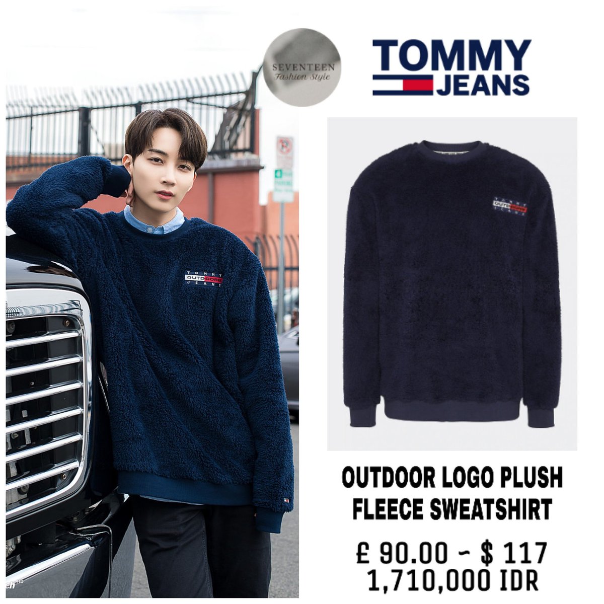 tommy jeans outdoors sweatshirt