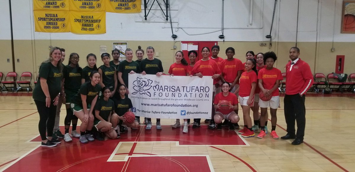 teameckert's tweet photo. Great day both teams supporting @FoundationMT ! Thank you to everyone that came out, donated items and supported the cause! https://t.co/mD5zNfyJpU