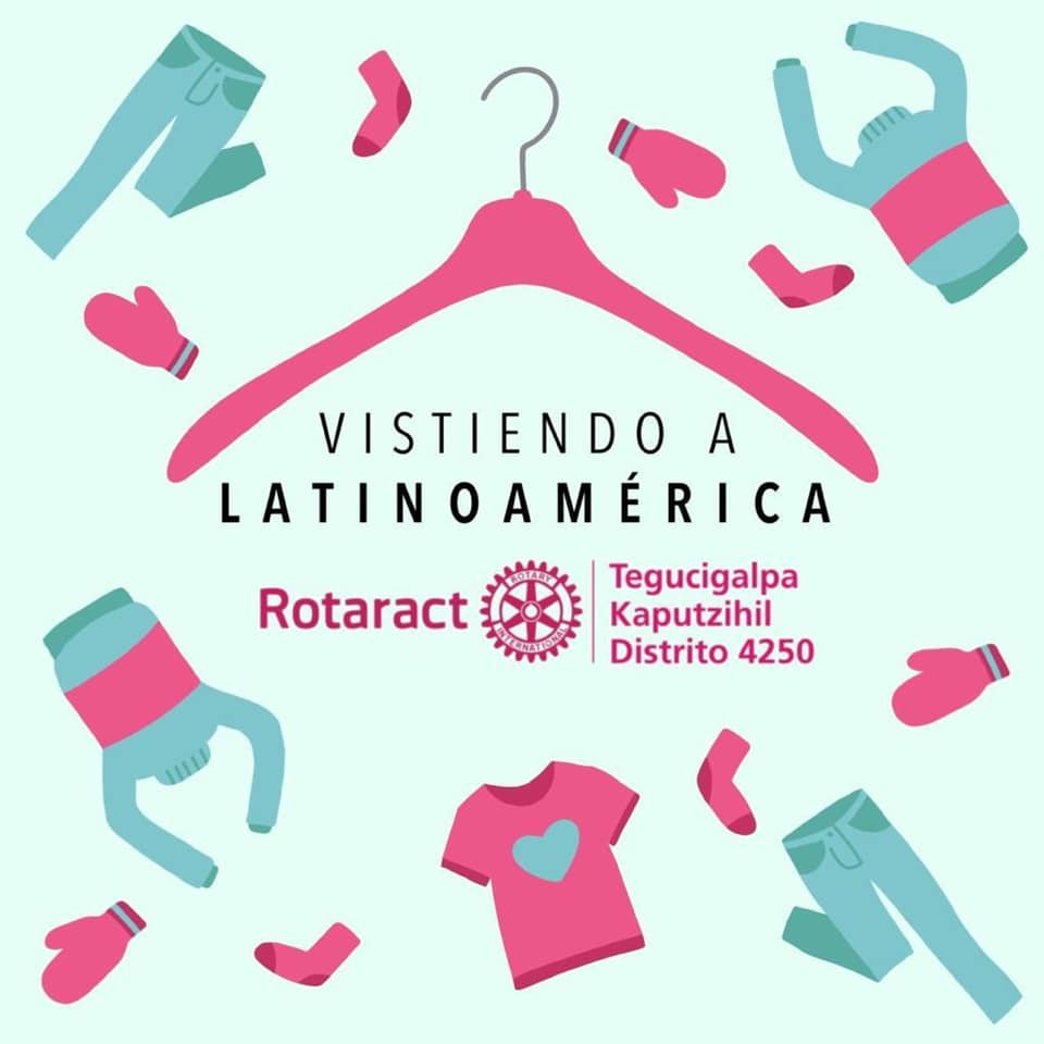 RTCHonduras's tweet photo. Vistiendo a Latinoamérica es una actividad del Club  RTC Tegucigalpa Kaputzihil que está orientada a brindarle alegría a niños y adultos a través de donación de ropa.
Para tus donaciones, ponte en contacto con alguno de los miembros de nuestro club o por medio de nuestras RRSS https://t.co/0qre4k9S5K