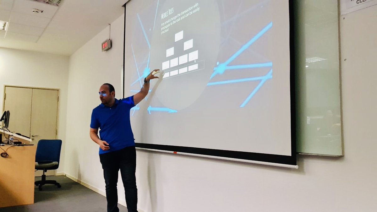 Happy that <a href="/SAP_APJ/">SAP_APJ</a> <a href="/SAPNextGen/">SAP Next-Gen</a> was invited by <a href="/NUSingapore/">NUS</a> to give a #blockchain lecture to its MSc Supply Chain students to understand how #blockchain help make supply chain more effective! Thank you @youssefnotes for taking time to speak!