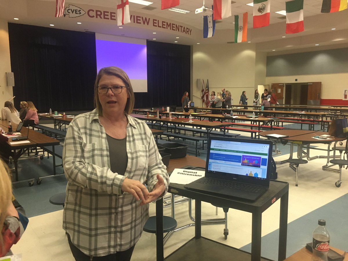 CVESwarriors's tweet photo. Tech PD during faculty meeting Thank you @cochran53555 for sharing about @quizlet and @GetKahoot. Thank you @jkillingsworth for sharing about digital citizenship! #technology #cvescelebrate @Alabasterk12 @ALSDEdotEDU @CVESWarriorsPTO @charissacole @jvillecoachk https://t.co/5NgVhSoXxX