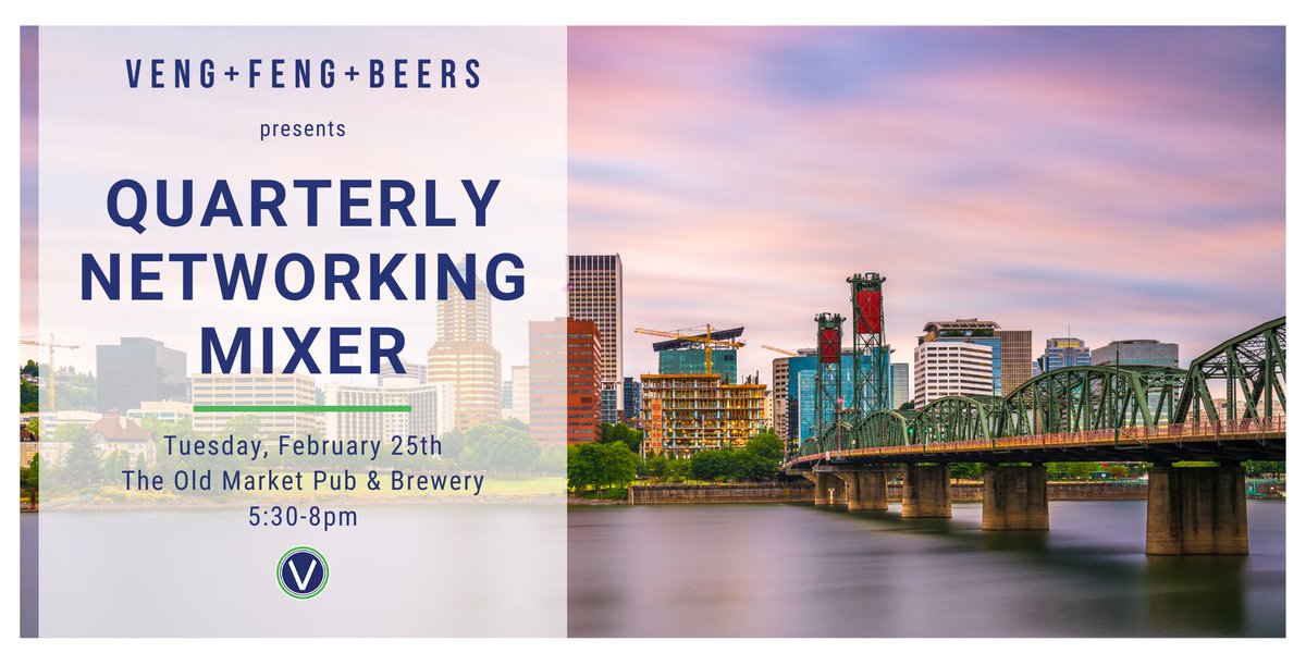 VENG_pdx's tweet photo. Our next quarterly mixer with FENG+BEERS is back again! Meet up with Portland professionals in engineering, finance, and executive roles and keep your network alive 🤝 
TICKETS: https://t.co/Xe6Z2rIujn

#PDXnetworking #EngineeringLife #VENG #NetworkingForEngineers #FENGpdx https://t.co/rBXMg0a9tL