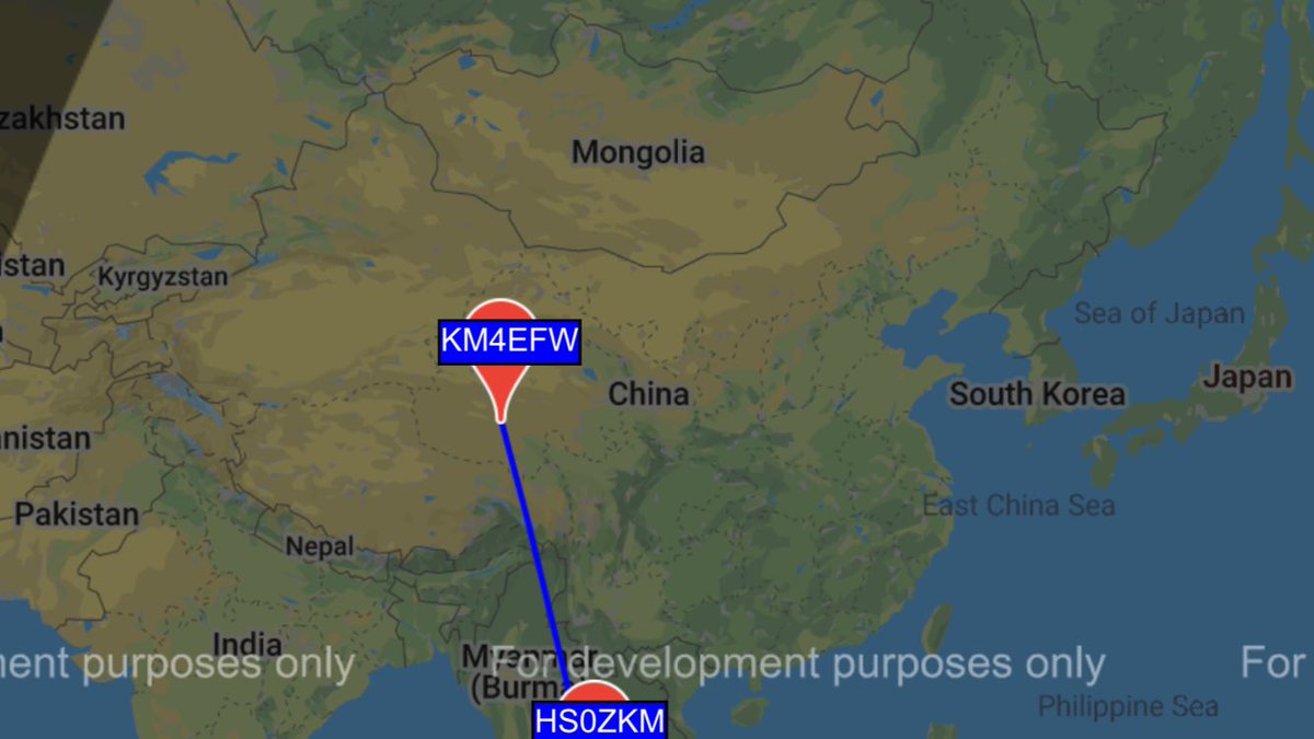 Helios_2020's tweet photo. HELIOS-1 IS AWAKE ONCE MORE!!!! Currently over central China... heading right for NORTH KOREA 👀(side note if it flies over North Korea I get a bonus $200 as part of the #balloonbet ) https://t.co/U77OmPxkxs