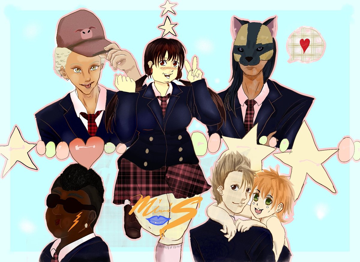 MimiSephoraArt's tweet photo. I made a mistake but I don't feel like fixing it.
Is it cute enough???
#trumpcardchronicles #ocs #originalcharacters #pocs #poc #art #mangaart #drawing #animeart #fatocs #fatcharacters #plussizeart #shoujo #fatart https://t.co/e9MbfvdWlG