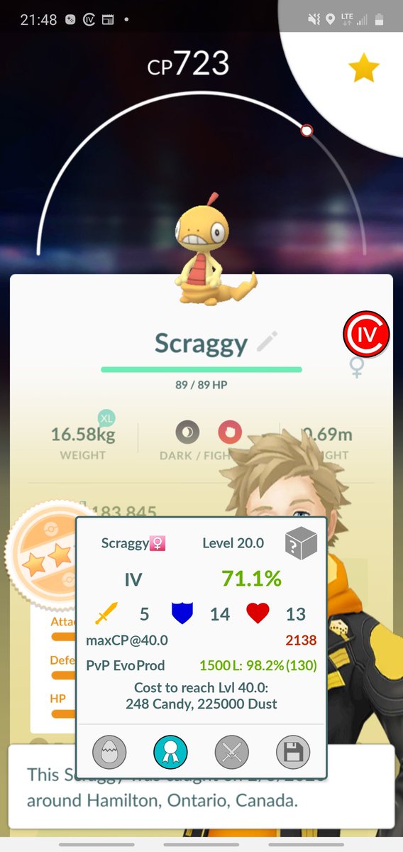ItsSMGNdevo's tweet photo. ALL THANKS TO THE GF! It pays to grind PvP for others 😄 https://t.co/PYsPFGyDze