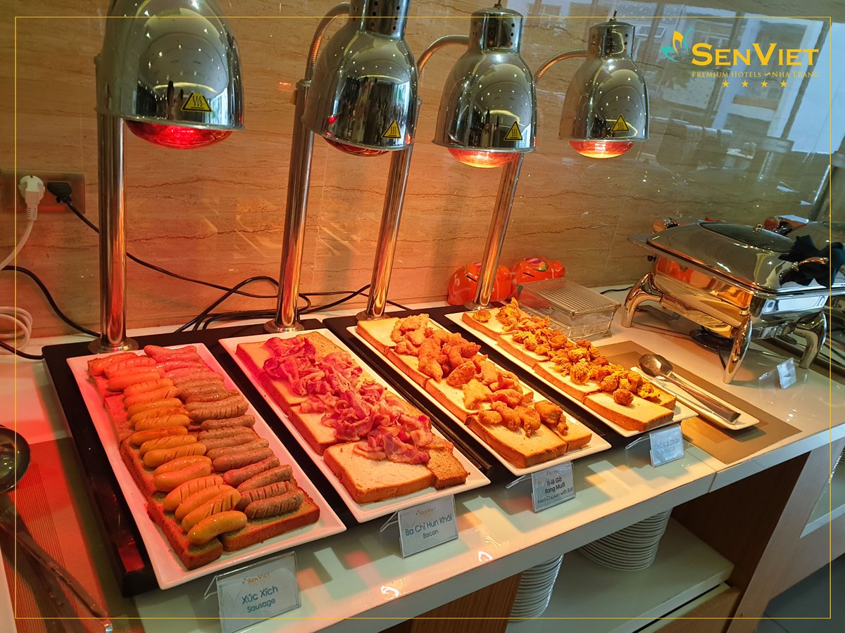 PremiumSen's tweet photo. SEN VIET'S CONTINENTAL BREAKFAST 
From Vietnamese to Western style cuisines, all will add to your memories. Indulged in wide selection of buffet breakfast served with a different variety of delicious innovation
... at Lotus Restaurant - 2nd fl. of Sen Viet Premium Hotel Nha Trang https://t.co/MZXsH7NJuC