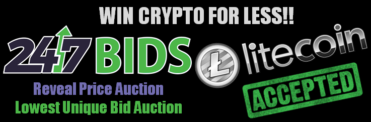247BidsHQ's tweet photo. WIN CRYPTO FOR LESS!
Litecoin Payment Accepted.
Lowest Unique Bid Auctions &amp; Reveal Price Auctions
Visit https://t.co/Lrqae0y3DO
Join Telegram: https://t.co/tGUhaA0jvR
@litecoin #Litecoin $LTC #LTC #Crypto #cryptocurrency #cryptocurrencies #Cryptotwitter #247Bids https://t.co/1gHZao00nP