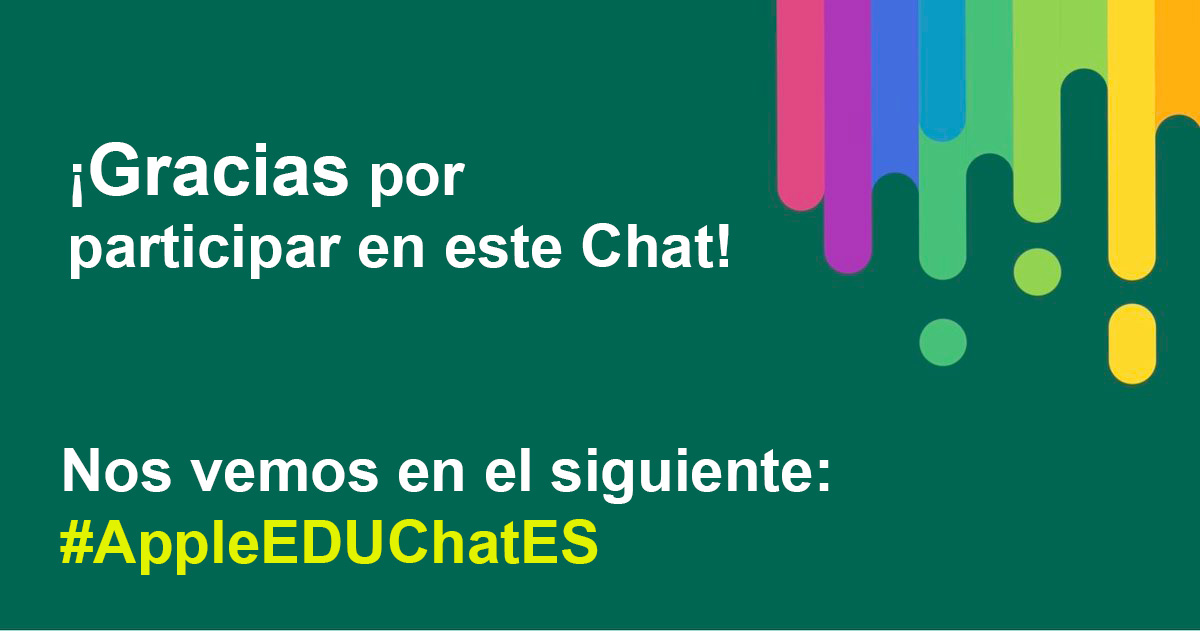 #AppleEDUchatES <a href="/zerausolrac/">Carlos Suárez</a>