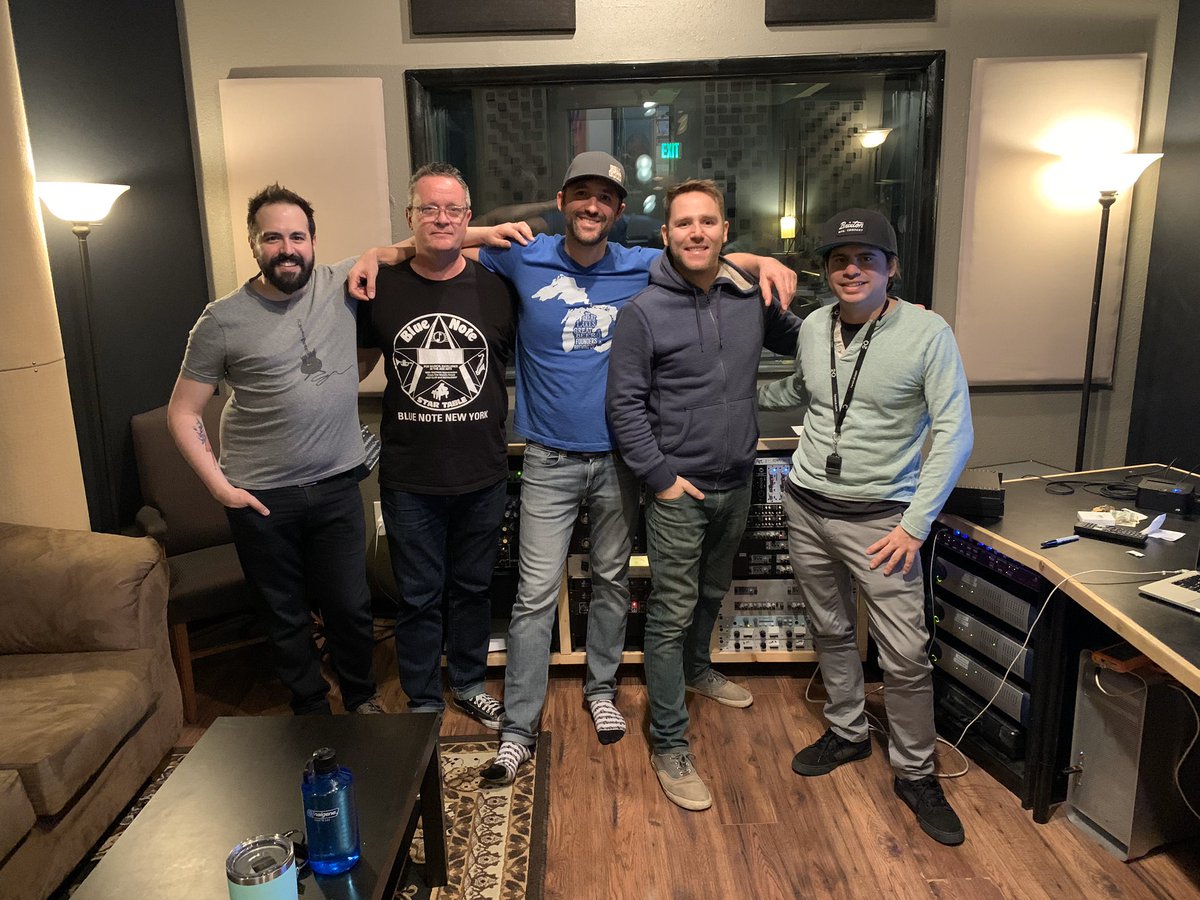 gnitefreeman's tweet photo. Shot out to @TheKeepDenver &amp; our boy Nick! Getting incredible sound here. Coming to your ears soon! Stay tuned! https://t.co/kD3JHLgpaW