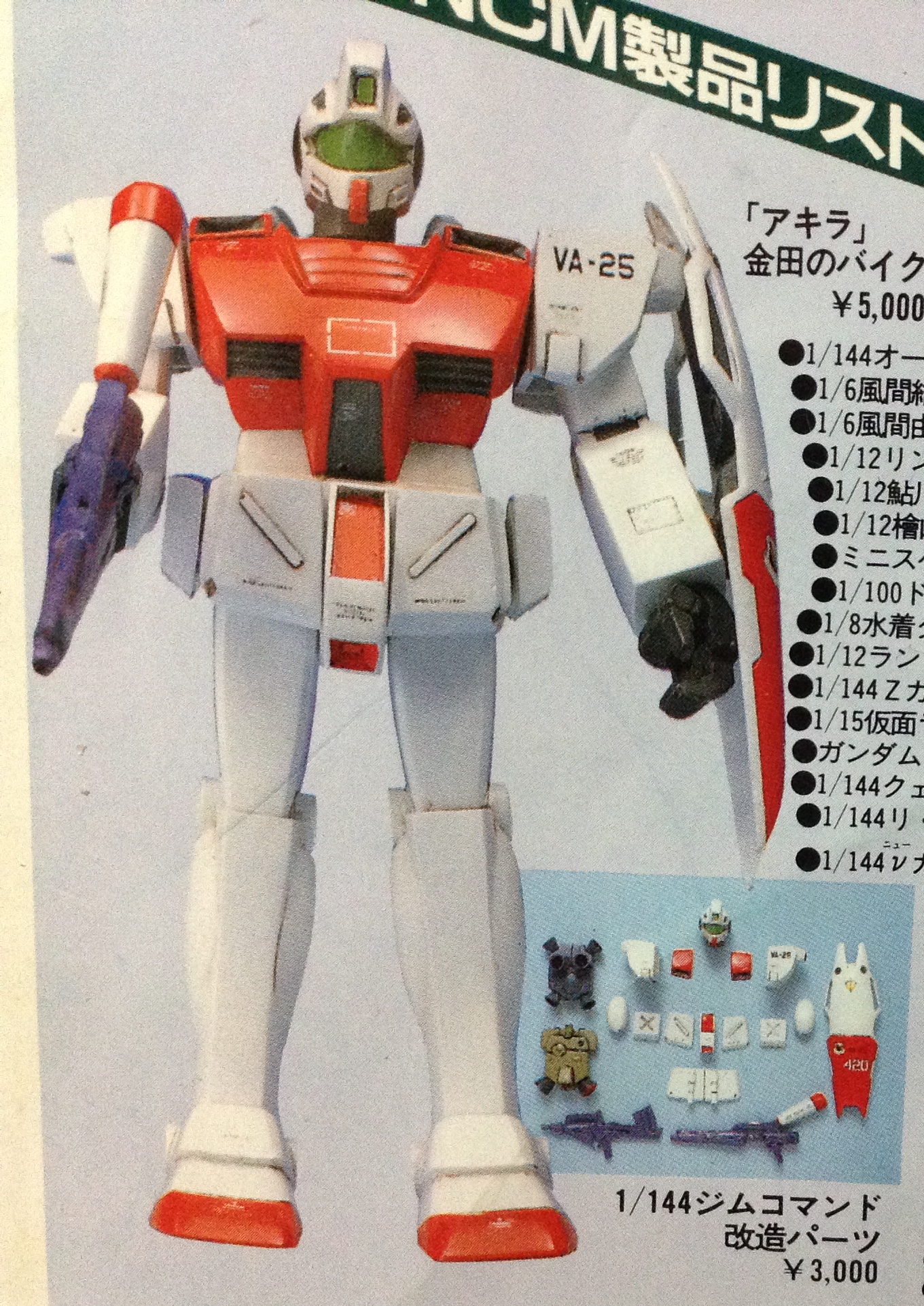 1/144 ジム・カナール(ジム・コマンド改造) - メルカリ