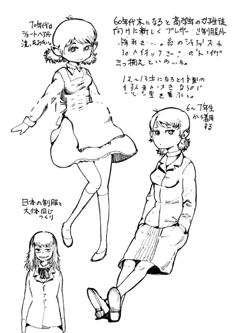 #COMITIA131 #コミティア131 『ソ連-ロシアにおける学生服の歴史』サンプルページ男子制服も簡単に書いています。 