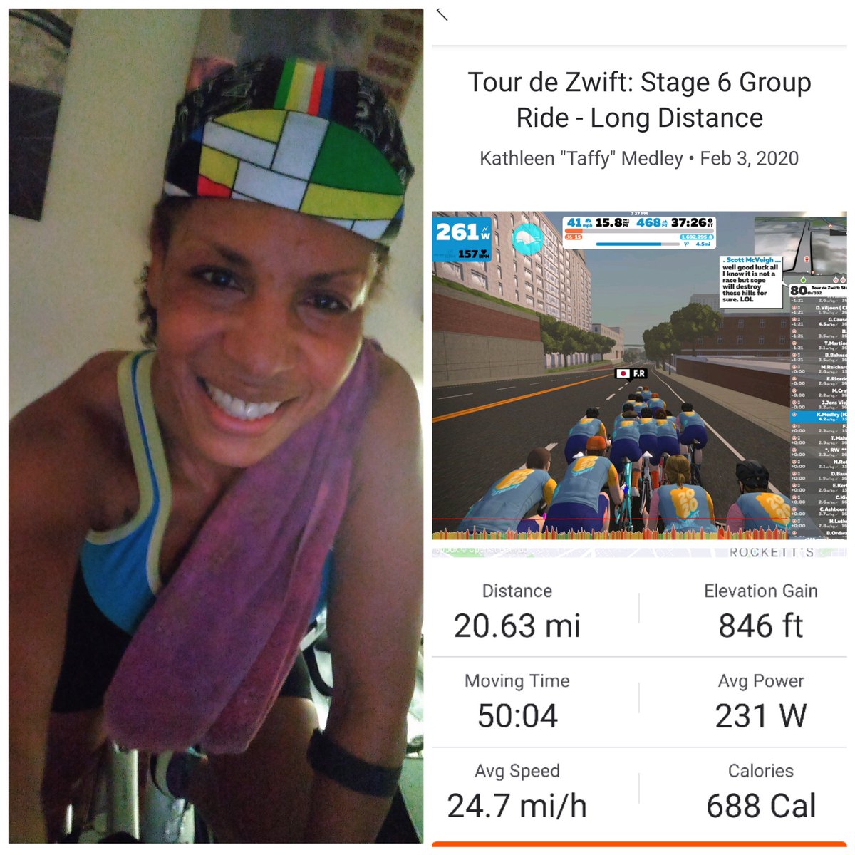 5kfanatic's tweet photo. 55 &amp; older folk, it applies to us too...It's never too late to boss up! 🚴🏾‍♀️💨 #philippians413 #pbesquad #phillybikeexpo #pbe2020 #tdzridestage6 https://t.co/4fCSXg3xSy