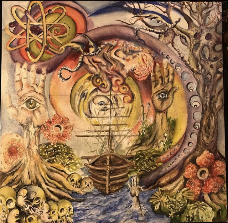 DaraCenyour's tweet photo. #daracenyour spiral out. oil on canvas. unfinished https://t.co/B6F1LDDfwG