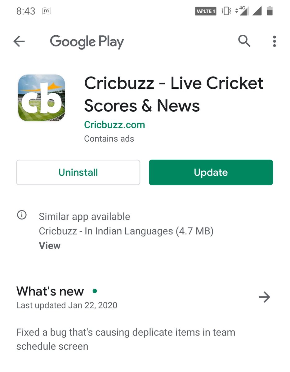 Raghottam10's tweet photo. @cricbuzz @ICC @cricketworldcup @Under19CWC 
@cricbuzz you should thank me for notifying this issue and the bug fix with some appreciation 😁... https://t.co/f791Xu5mP6