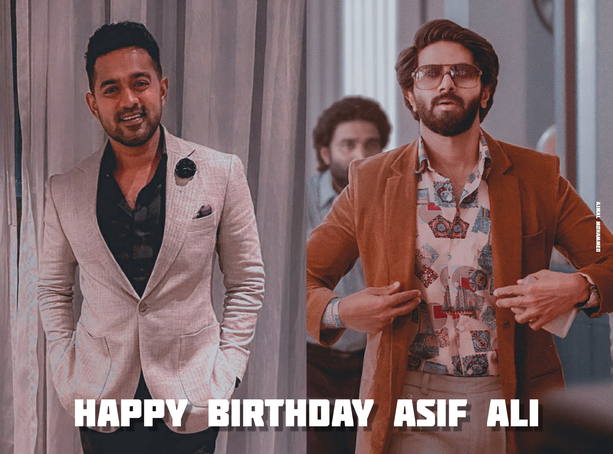 Wishing a very happy birthday to Asif Ali by Dulquer Salmaan Fans. 