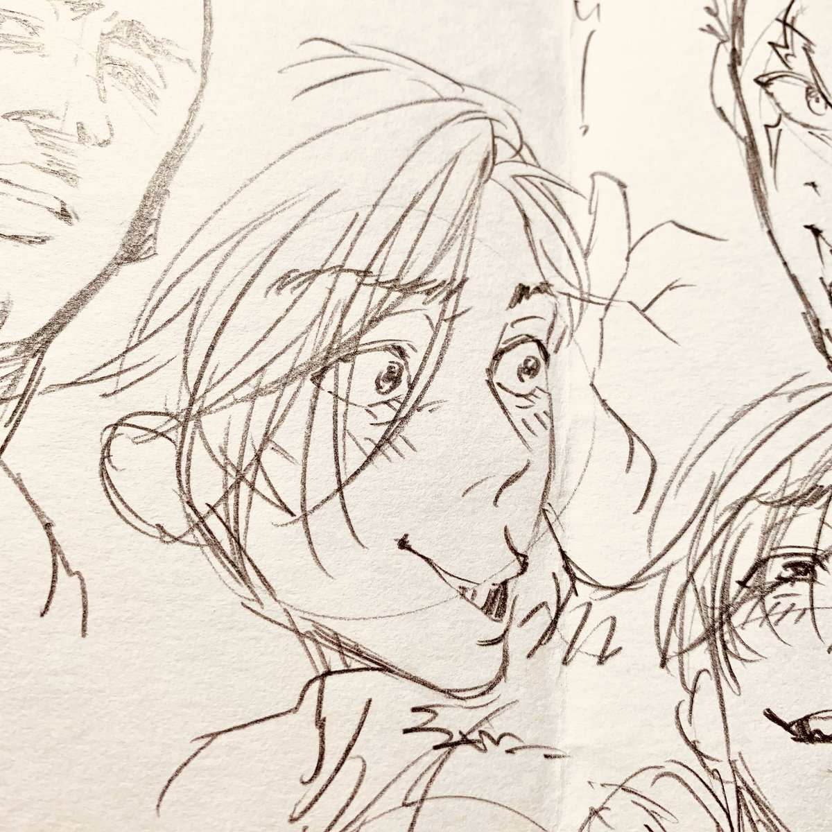 そう言えば今回の和田の顔、実はフルーツオブライフの表情集を描いたスケッチブックにある「リッキーが人をおちょくるときの顔」から取ってきました。

顔が整ってるのに、わざわざ変な顔する子って大好きです? 