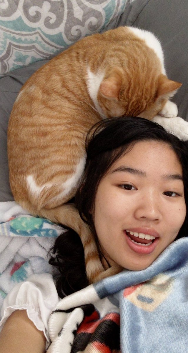 whoozmanz's tweet photo. My favorite part of the day is coming home and taking a nap with my cat https://t.co/UXphoS3mo8