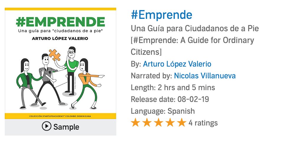 #Emprende una guía para ciudadanos de a pie. Escrita por Arturo López Valerio.
