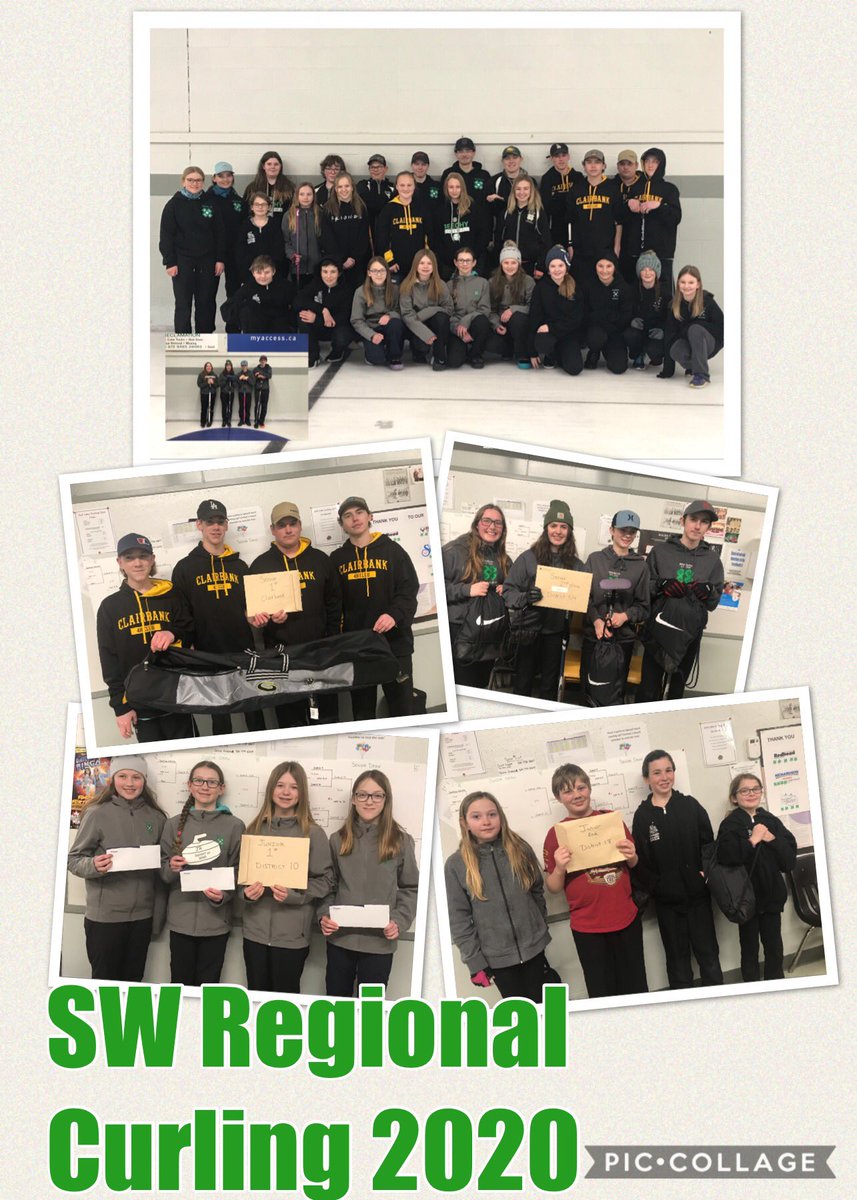 MLeppa's tweet photo. A great BIG Thank you to our sponsors, volunteers and curlers for making Southwest Regional 4-H Curling a success!💚@RedheadEquip @PioneerCoopAG @4HCanada @4HSask https://t.co/py0awPLnpB