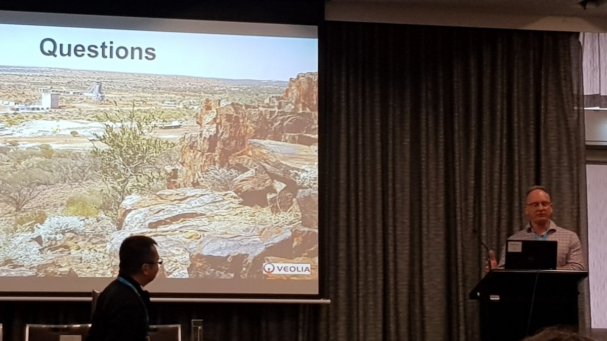 NMaRion_G's tweet image. Observations from a Water Treatment Consultant in the Mining Sector, with Mark Mullett @veolia ‐ #IMSTEC2020