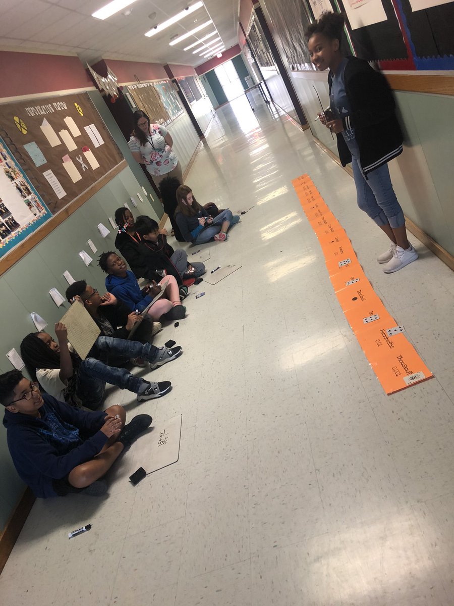 TheMrsChism's tweet photo. We practiced identifying place value during Eagle Time today! #wearedegan #eagletime #placevaluechart #placevalue https://t.co/usdtNZDxuf