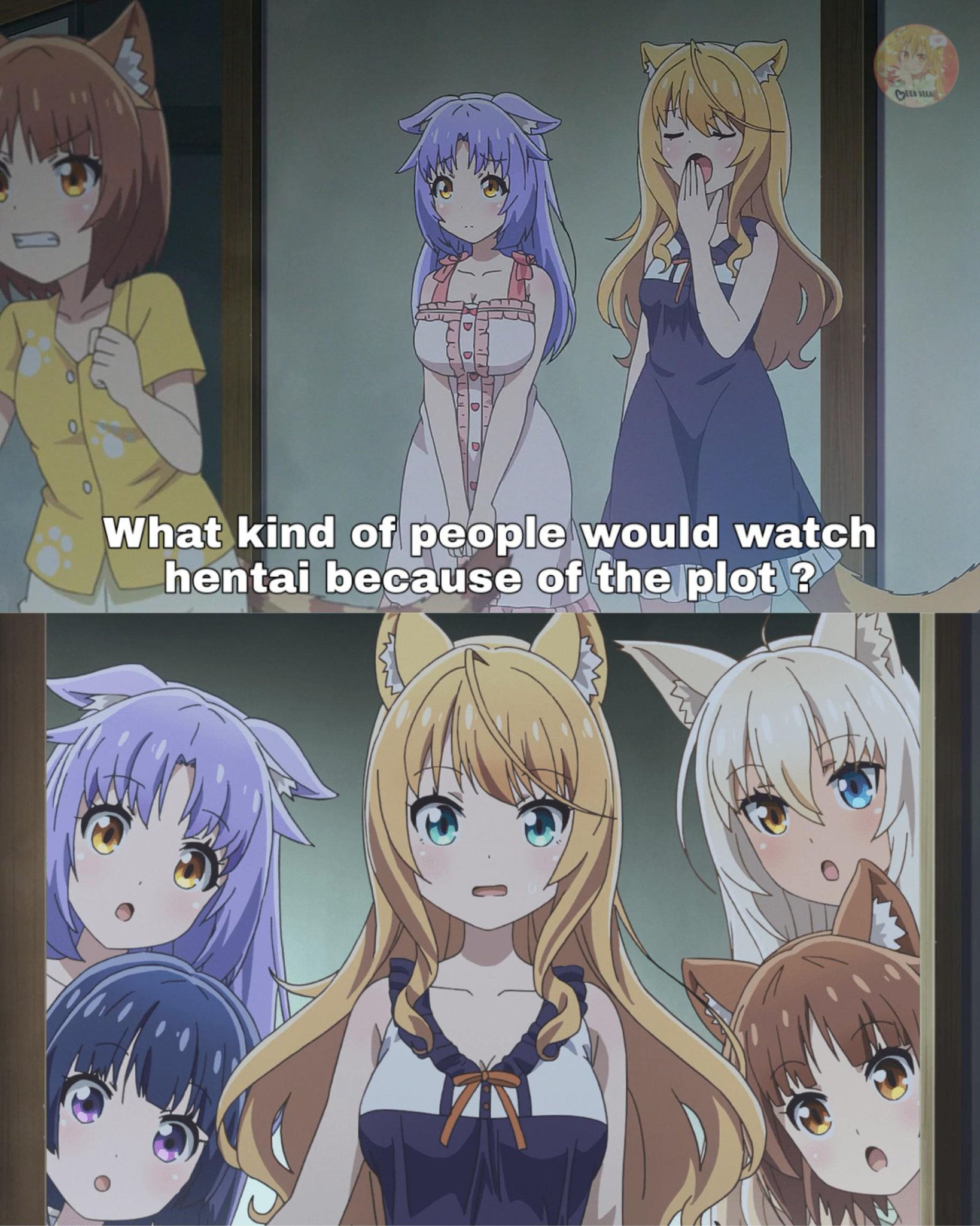 Anime Memes on Twitter: "I watch hentai because of the plot " Anime Memes on Twitter: "I watch hentai because of the plot "