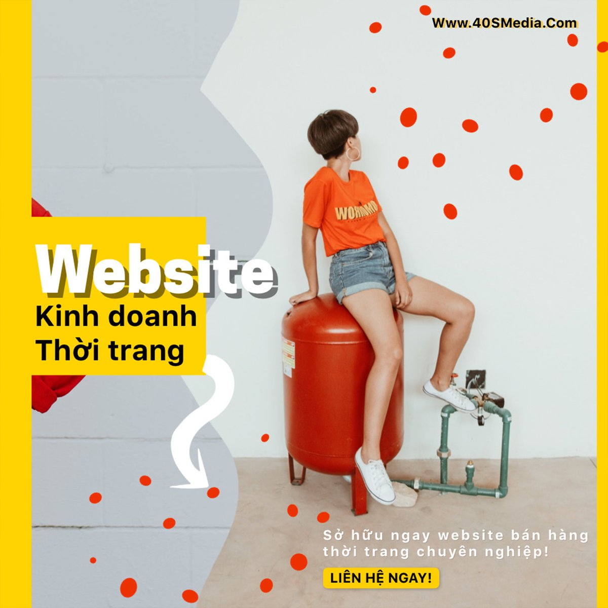 40smedia's tweet photo. Bạn đang tìm nơi thiết kế website bán hàng thời trang - phụ kiện?
1. Giao diện hiện đại nhất hiện nay.
2. Thao tác 1 chạm
3. Dễ dàng quản lý đơn hàng và quy trình giao nhận.
4. Thu thập, phân tích dữ liệu khách hàng.
Hãy liên hệ ngay

#thietkeweb https://t.co/T4tIBcsm7D