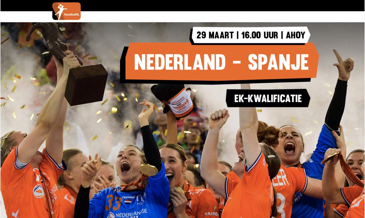dfsarnhem's tweet photo. Op 29 maart met DFS naar de EK-kwalificatiewedstrijd van de Oranjedames tegen Spanje in Rotterdam Ahoy!!
Tot woensdag 5 feb. 12:00u op te geven via trainer of individueel via info@dfsarnhem.nl .
Tickets €10 voor kinderen t/m 15 jr, €20 voor volwassenen, geldig voor de 2e ring. https://t.co/04sEplkSMM