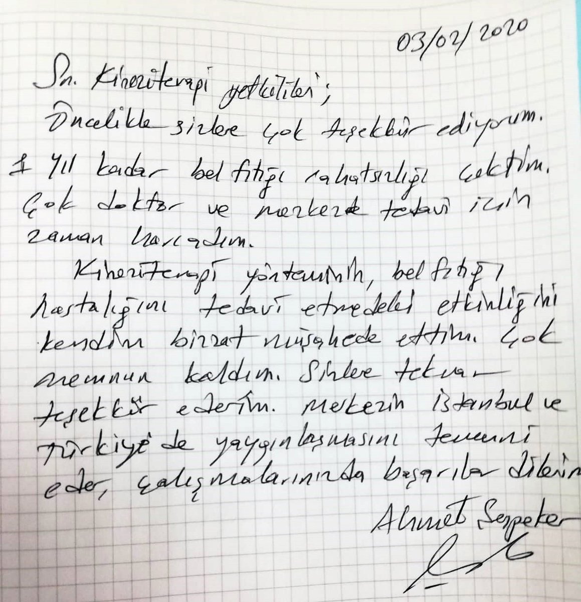 Kineziterapi's tweet photo. Sağlığına kavuşturduğumuz hastalarımızdan aldığımız teşekkür mesajları. Sizde ağrılarınızdan kurtulmak için "Yeni Nesil Fizik Tedavi, Kineziterapi" ile tanışın. Hemen Arayın (0212) 541 62 60 | whatsapp (0546) 541 62 60 #kineziterapi #fiziktedavi #yeninesilfiziktedavi https://t.co/V0DHFcMMbT
