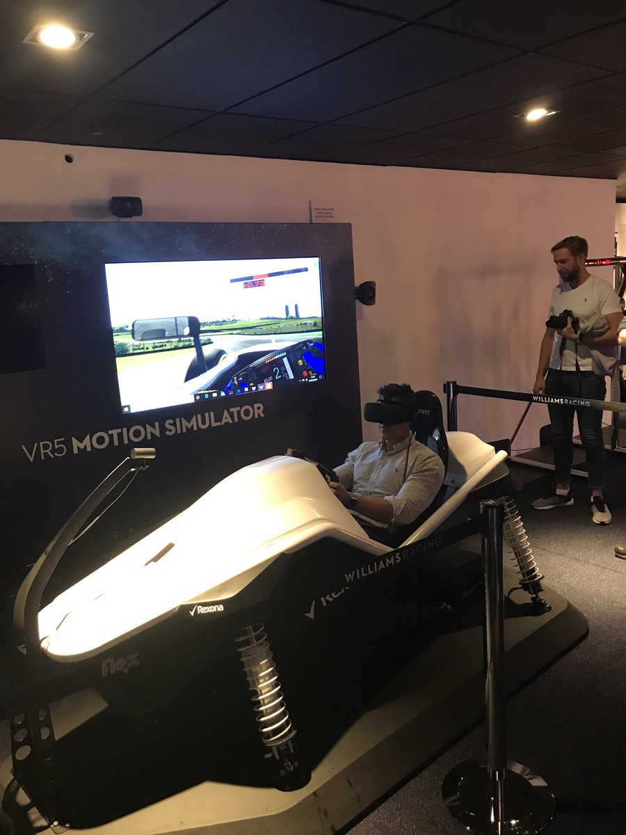 dazashcroft's tweet photo. Pit stop!! #Gyrocom #Williams #companykickoff #excellentfun https://t.co/PwlalnjTmD