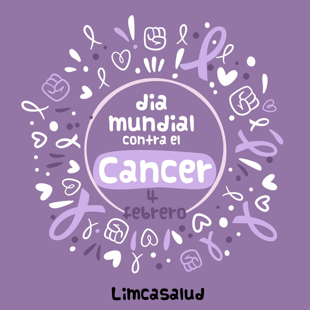 Nos unimos a la concientización del día mundial contra el cáncer #4defebrero
Por tod@s y cada un@ de los que lucha,  ¡ganaremos la batalla!. #diamundialcancer #salamanca 

*Vector de Fondo creado por freepik - freepik.es