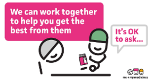 MeAndMyMeds's tweet photo. Do you have trouble managing your medicines? Why not speak to your GP/Pharmacist? They would be happy to help. #itsoktoask
https://t.co/6Hm1UUsqim https://t.co/k2hNZXo4Ou
