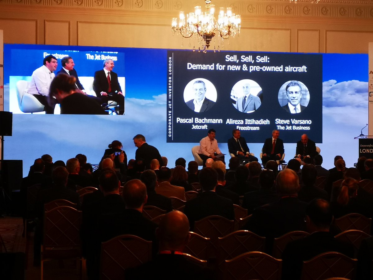 Day two of Corporate Jet Investor London 2020 is underway bright and early with a panel of brokers talking about industry fortunes in 2019 #bizav #bizjet
