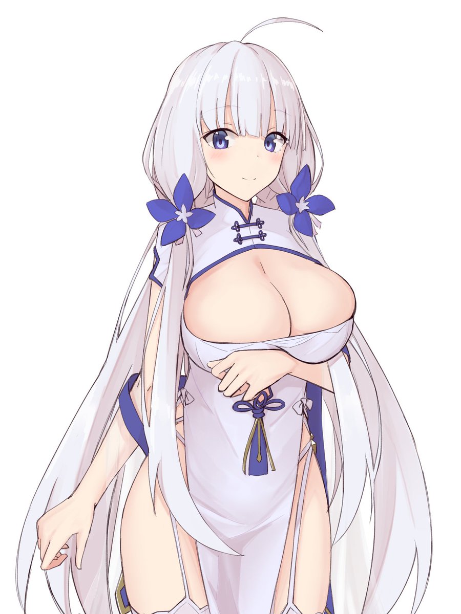 イラストリアス(アズールレーン) 「イラストリアス #アズールレーン 」|elfenのイラスト