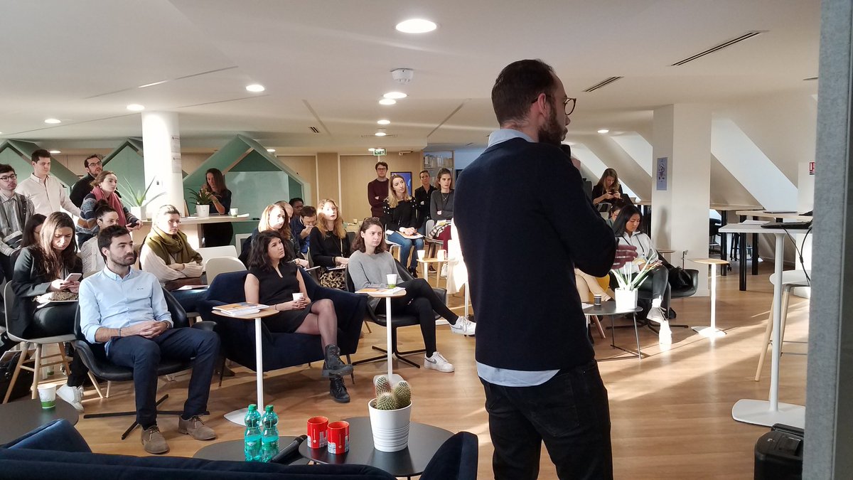 ContentSquareFR's tweet photo. Antonin, Account Executive, revient sur les différents champs d'action de la plateforme @Contentsquare avant d'enchaîner avec le retour d'expérience d'@etam_france #petitdejCS https://t.co/Ejti3Kd8AS