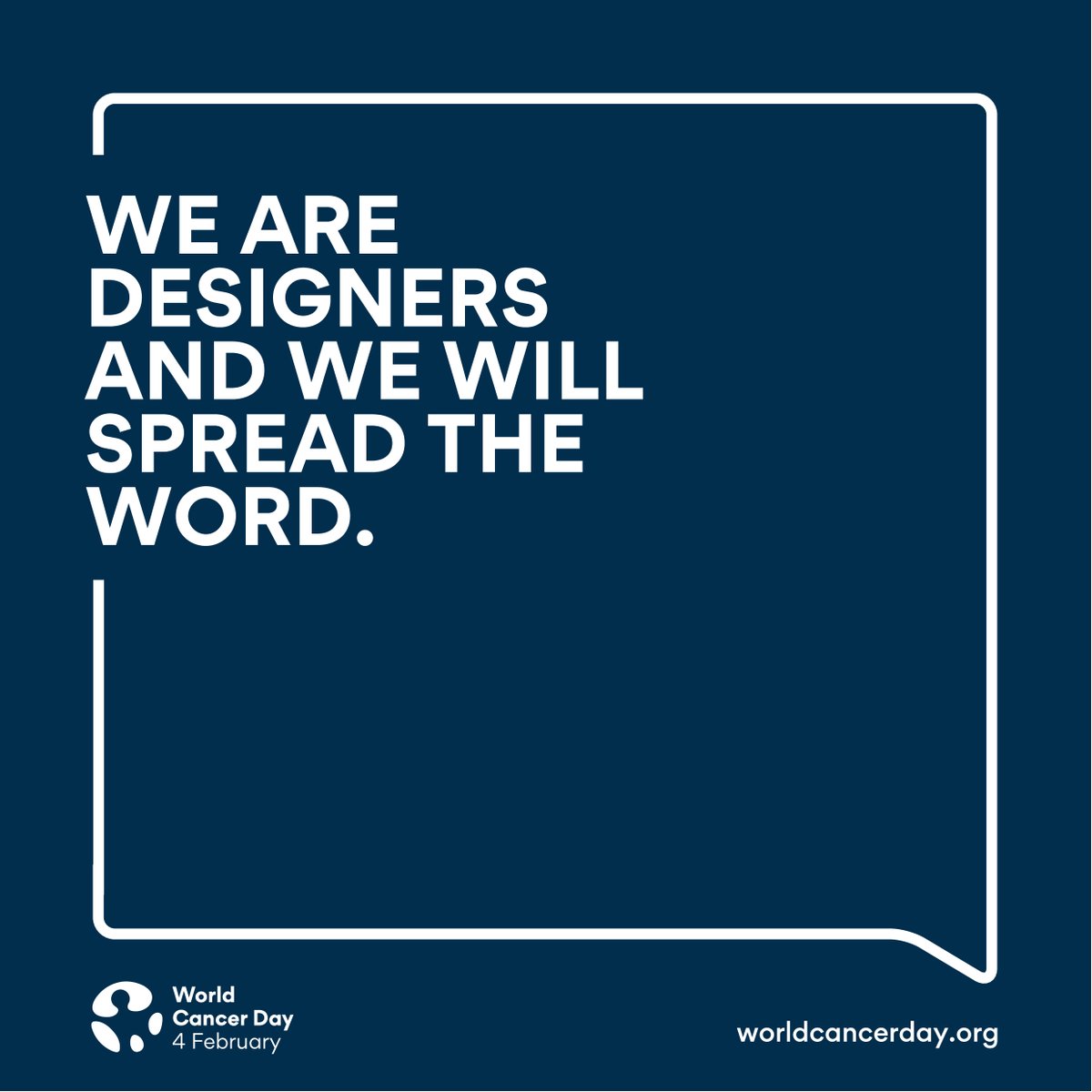 EU_CommPackage's tweet image. Today, we'd like to join the #IAmAndIWill campaign, hoping that our responsibility as communication and visual mediators may help in reducing the global impact of cancer. 

#WorldCancerDay #UnionforInternationalCancerControl #Cancer #cancerawareness #cancerresearch